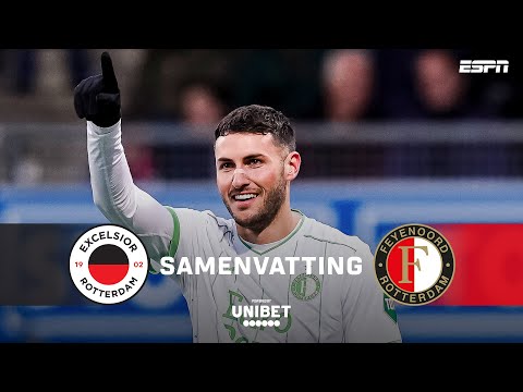 SANTIAGO GIMÉNEZ maakt HATTRICK én MIST voor open DOEL!🤯 | Samenvatting Excelsior - Feyenoord