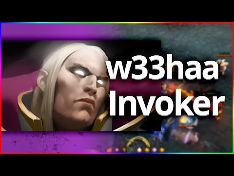 W33haa Playing Invoker - Dota 2 [Highlights]