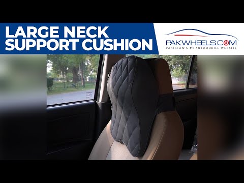 Car Neck Back Rest Long Cushion With Memory Foam | PakWheels