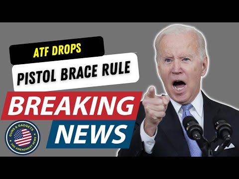 BREAKING NEWS: ATF Drops Pistol Brace Rule | NC Renegades