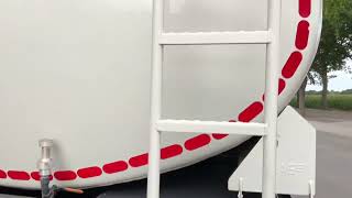 Cami&atilde;o-tanque DAF FAN CF 75.310 6x2 Euro 5 tankwagen 22000 L met 4 compartementen | Imagem 4 - Autoline