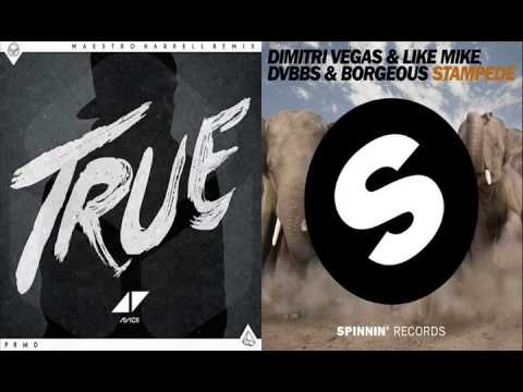 Avicii VS Dimitri Vegas & Like Mike and DVBBS & Borgeous - All You Need Is Stampede