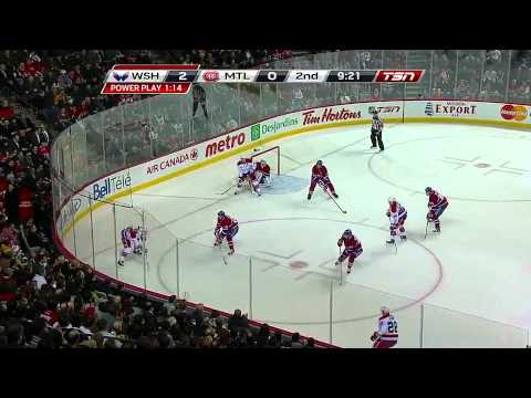 Montreal Canadiens Vs Washington Capitals - 01/18/2012