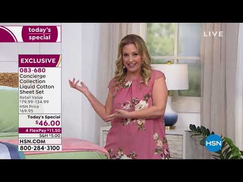 HSN | Concierge Collection Bedding Celebration 07.29.2019 - 12 AM