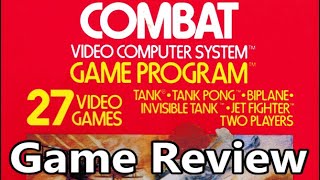 Combat Atari 2600 Review - The No Swear Gamer Ep 480