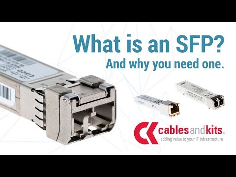 What is an SFP? All things optical transceivers