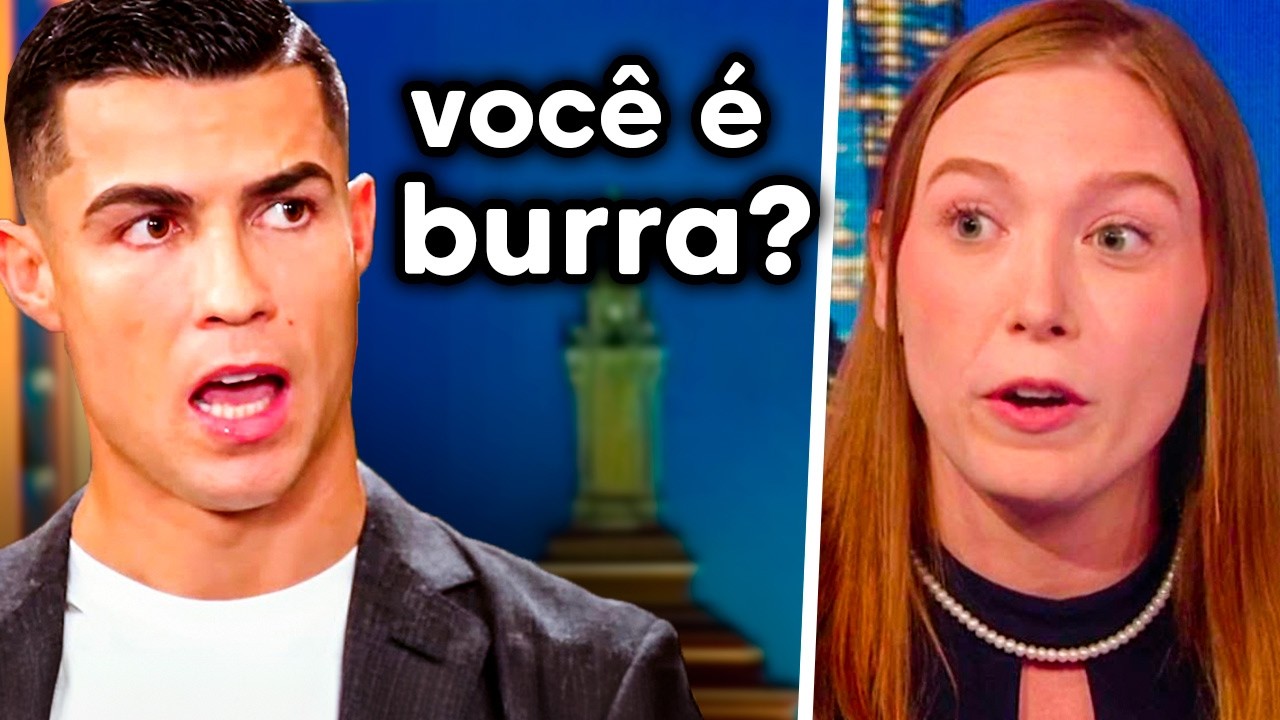 Jogadores que HUMILHARAM jornalistas Desrespeitosos