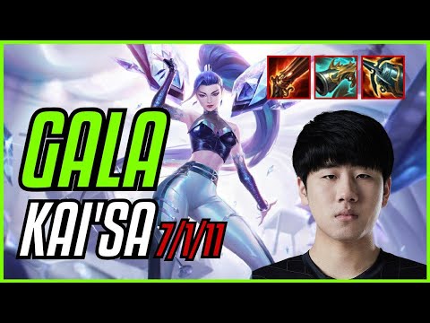GALA - KAI'SA vs TRISTANA ADC - EUW MASTER - PATCH 11.9