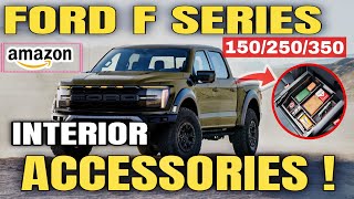 Essential Ford F-Series Interior Accessories You Can Grab on Amazon Now! 🇺🇸🔥 #AmazonUSA #TruckMods