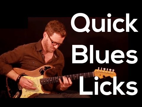 Blues Guitar - Quick Blues Lick #3