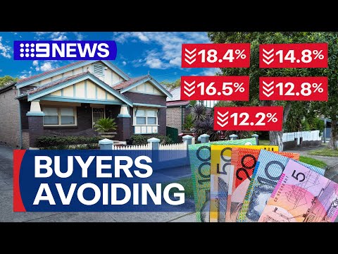 Sydney buyers avoiding suburbs despite drop in prices | 9 News Australia