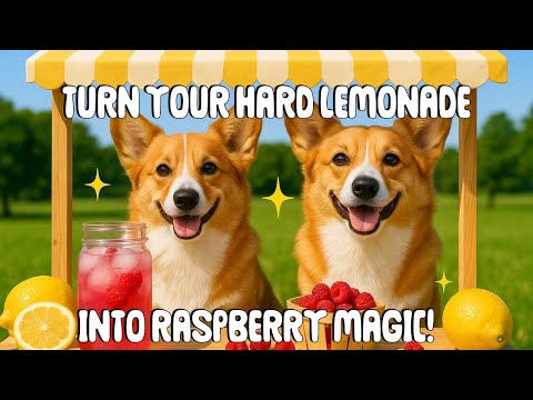 Turn Your Home-Brewed Hard Lemonade into Raspberry Magic! 🍋✨🍓