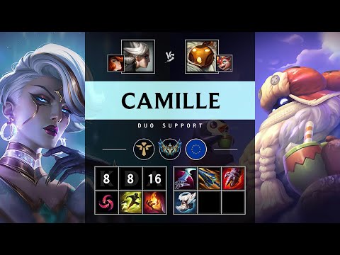 Camille Support vs Bard - EUW Challenger Patch 25.18
