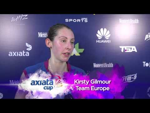 291114 AXIATA CUP 2014 PRE MATCH KRISTY GILMOUR