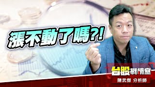 台股開高走低…漲不動了嗎?!#台股#盤勢#壓回箱底皆是寶#免費索取｜小武哥投資事務所｜陳武傑 (圖)