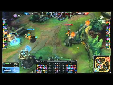 CJ Entus vs. SK Telecom T1 | LCK Summer Split 2015 | W4D3 Game 1
