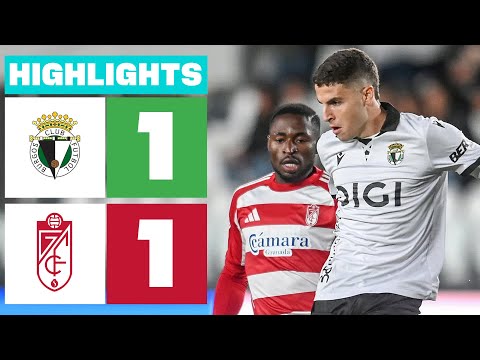 Resumen Burgos vs Granada Jornada 6