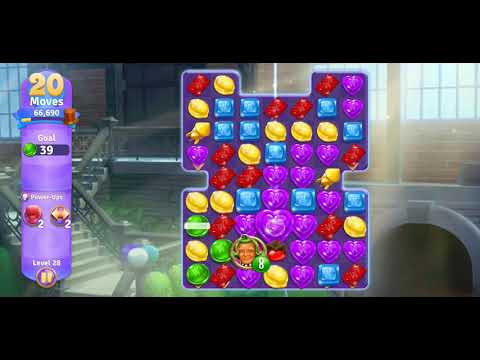 Willy Wonka's World of Candy - Level 28 Complete - No Hacks / No Boosters (Android/IOS)