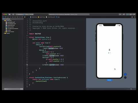 State & Binding property wrappers - Learn Swift UI