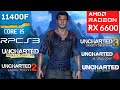 RPCS3 - PC - 5 Uncharted Games Tetsed - RX 6600 + i5 11400F