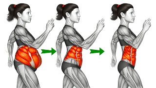 ➜ Flat Stomach Morning Workout For Women | Burn Belly Fat Fast With Beginner-Friendly Home Exercises