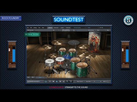 Toontracks The Rock Foundry SDX Superior Drummer 3