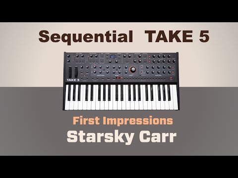 Sequential TAKE 5 // First impressions, review and demo // From raw sounds to finished tones