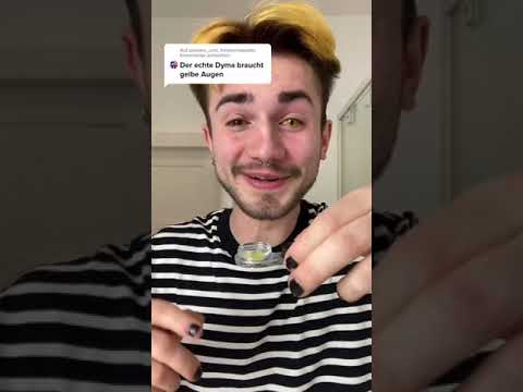 DYMA hat gelbe KONTAKTLINSEN 💛