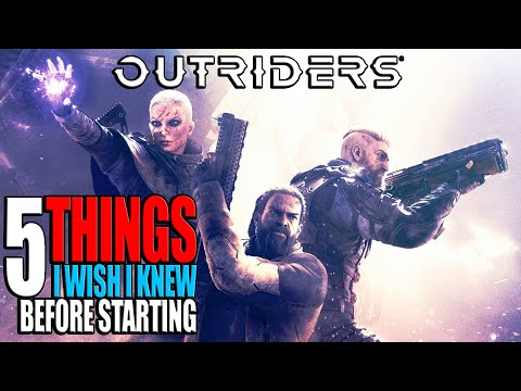 Outriders-Beginners Guide and Tips 5 Things I Wish I Knew Before Playing better than khrazegaming jk