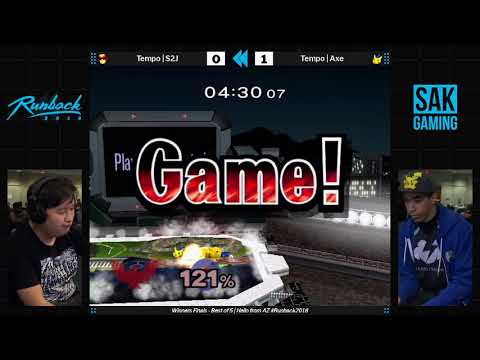 Runback 2018 Top 48 Winners Finals - Tempo|S2J (Captain Falcon) vs Tempo|Axe (Pikachu)