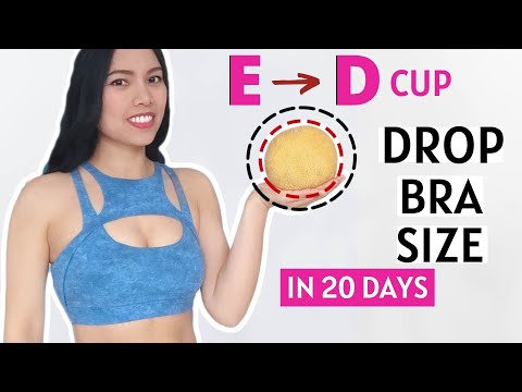 DROP YOUR BRA SIZE IN 20 DAYS, level 2 (harder), reduce oversized breasts, lift & firm up naturally