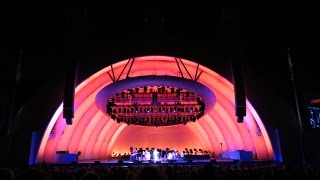 Performing at Hollywood Bowl