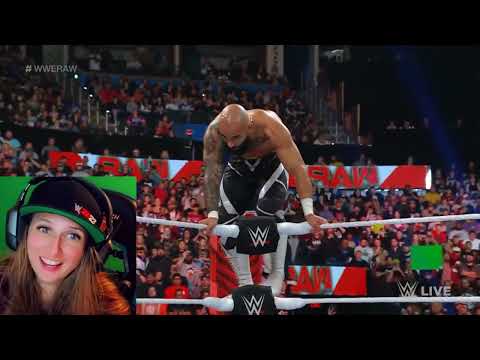 WWE Raw Ricochet vs Nakamura GREAT MATCH 10/16/23