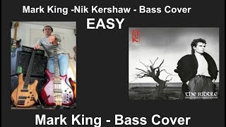 Easy - Nik Kershaw - Mark King on Bass - Bass play Along