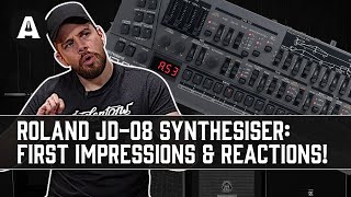 Video thumbnail for Roland Boutique JD-08 Synthesiser - First Impressions & Reactions! by Andertons Synths, Keys and Tech