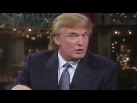 Donald Trump - Interviewed On David Letterman Show (1998)