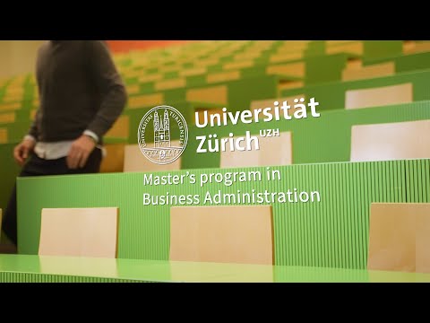 Inside the UZH Master's Program in Business Administration