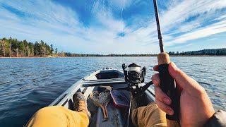 Spring Kayak Fishing for Pre-Spawn Panfish!