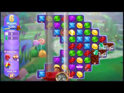 Wonka's World of Candy Level 158 - NO BOOSTERS + FULL STORY 🍫 | SKILLGAMING ✔️