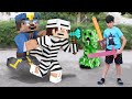 Prison Escape in Real Life Minecraft Animation with Epic Jason