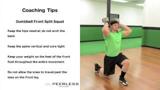 290. Dumbbell Front Split Squat