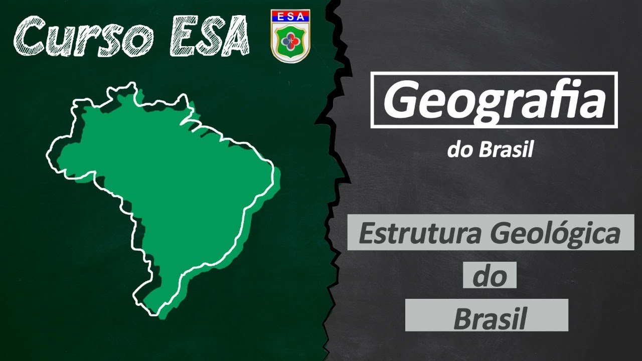 GEOGRAFIA - AULA 10 - PARTE 01 - *ESTRUTURA GEOLÓGICA DO BRASIL*