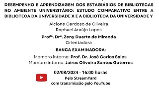 Apresentação TCC - Biblioteconomia EaD UFBA