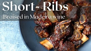 French Cooking Academy - Madeira Braised Short Ribs -  Delicious Bon Apatite!