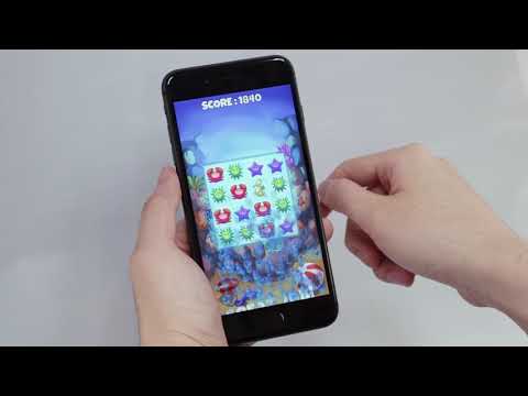 Instant App: Beach-Themed Match 3 Game