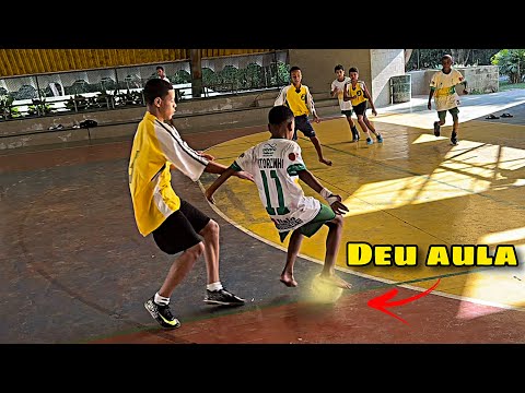 JOGO Palácio das Artes vs Serpente - sub 12 deu show no amistoso de futsal