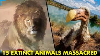 20 Extinct Animals Massacred by Man