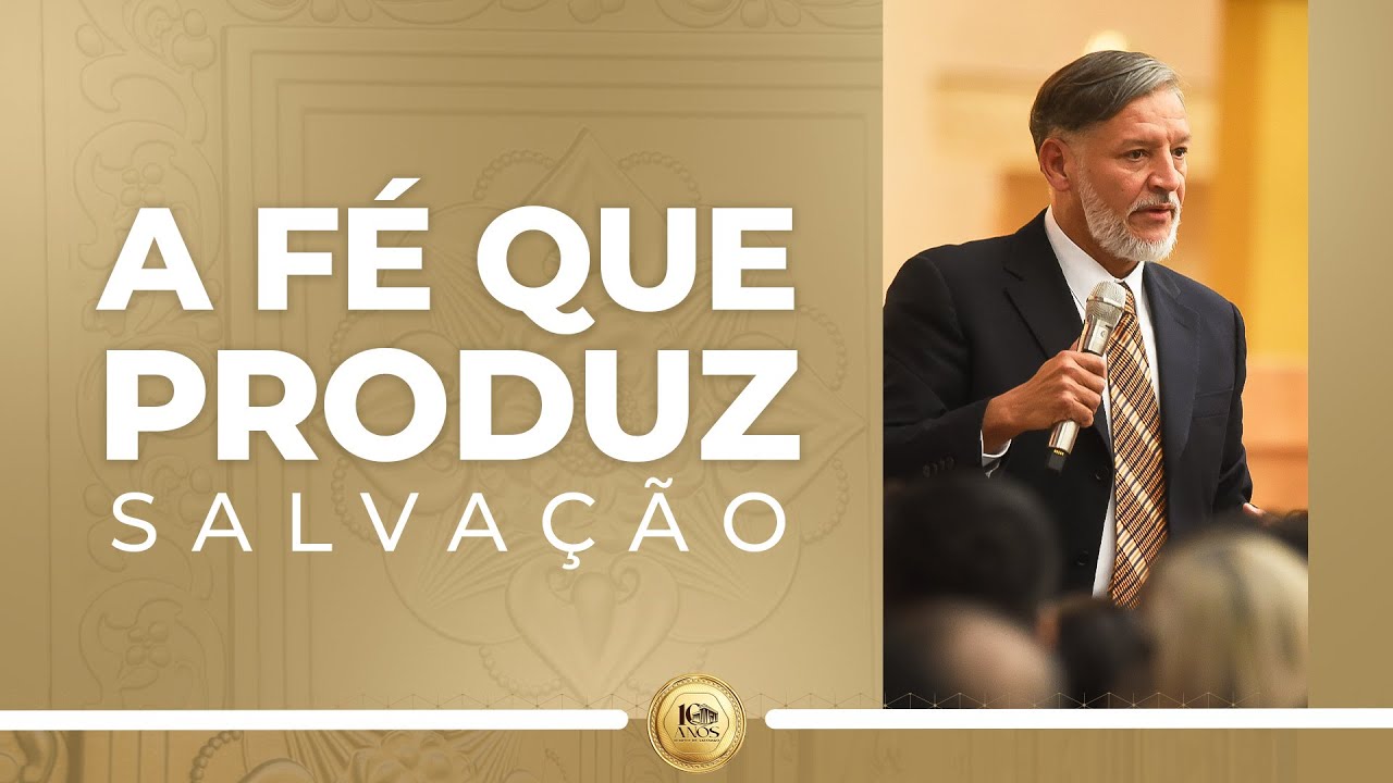 A fé que produz Salvação | Bispo Clodomir Santos - Templo de Salomão