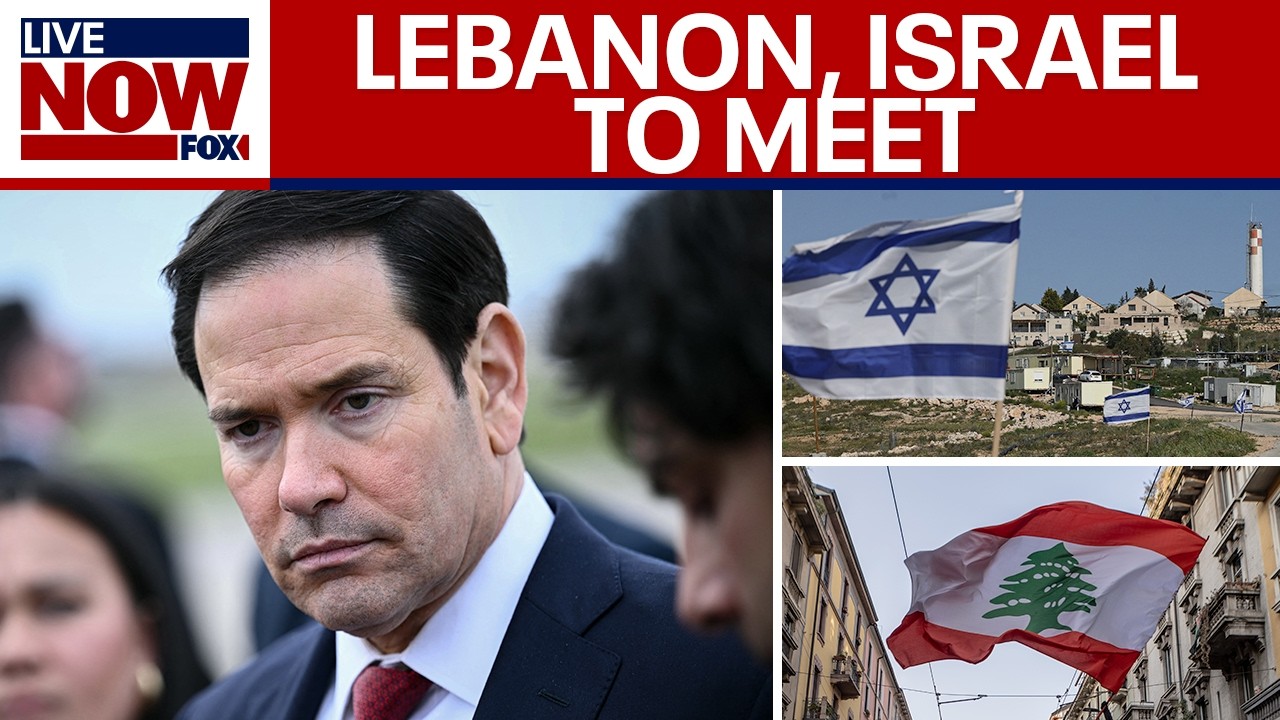 Rubio leads Israel, Lebanon ceasefire talks