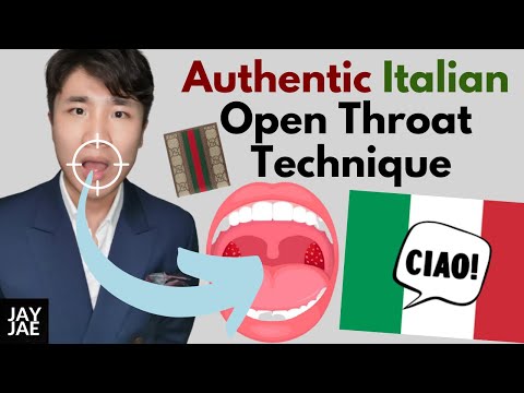 How to sing with Open Throat Technique (Italy's Secret Revealed!)